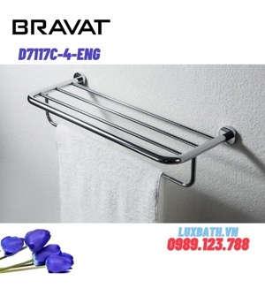 Thanh treo khăn cao cấp Bravat D7117C-4-ENG