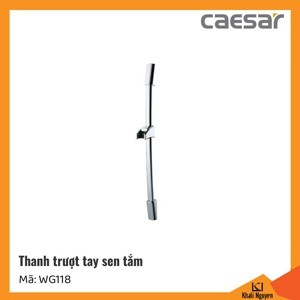 Thanh trượt sen tắm Caesar WG118 - Nhựa mạ inox