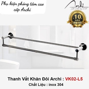 Thanh vắt khăn ARCHI VK02-L5