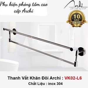 Thanh vắt khăn ARCHI VK02-L6