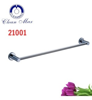 Thanh vắt khăn đơn CleanMax 21001 - Đồng mạ crom