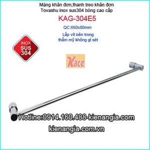 Thanh vắt khăn đơn Tovashu 304-E5