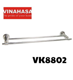 Thanh vắt khăn inox đôi Vinahasa VK 8802