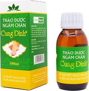 Thảo dược ngâm chân Cung Đình 100ml