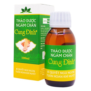 Thảo dược ngâm chân Cung Đình 100ml