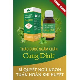 Thảo dược ngâm chân Cung Đình 100ml