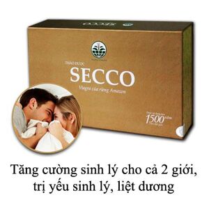 Thảo dược Secco – Hỗ trợ hiệu quả rối loạn cương dương, tăng cường sinh lý, 250g