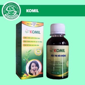 Thảo dược trị hôi miệng Komil 100ml