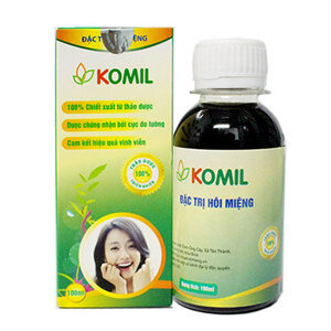 Thảo dược trị hôi miệng Komil 100ml