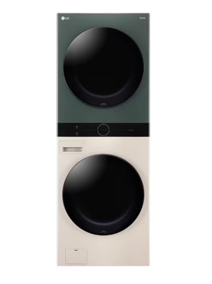Tháp giặt sấy LG WashTower 21 kg sấy 16 kg WT2116SHEG
