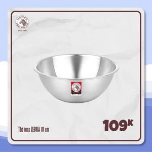 Thau inox Zebra 135018 18cm