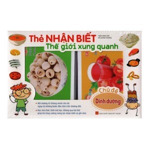 Thẻ Nhận Biết Thế Giới Xung Quanh - Dinh Dưỡng