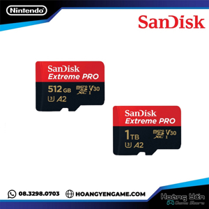 Thẻ nhớ 1TB MicroSDXC Sandisk Extreme Pro A2