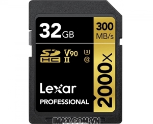 Thẻ nhớ 32GB SDXC Lexar Professional 2000x