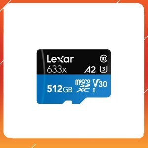 Thẻ nhớ 512GB MicroSDXC Lexar 633x 2018 A1 V30