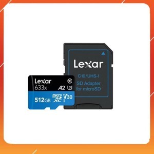 Thẻ nhớ 512GB MicroSDXC Lexar 633x 2018 A1 V30