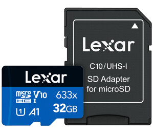 Thẻ nhớ 512GB MicroSDXC Lexar 633x 2018 A1 V30