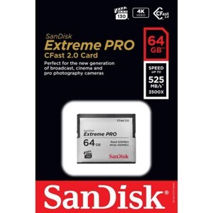 Thẻ nhớ 64GB CFast Sandisk Extreme Pro