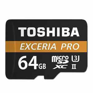 Thẻ nhớ 64GB SDHC Toshiba Exceria M501 UHS-II 260MBs/120MBs