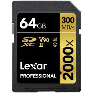 Thẻ nhớ 64GB SDXC Lexar Professional 2000x