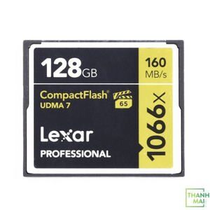 Thẻ nhớ CF Lexar 128GB 1066x Professional Series UDMA7 CompactFlash