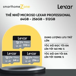 Thẻ nhớ CF Lexar 128GB 1066x Professional Series UDMA7 CompactFlash