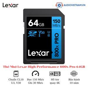 Thẻ nhớ CF Lexar Professional 64gb 800x