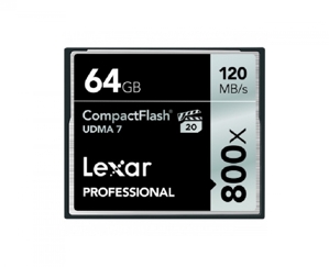 Thẻ nhớ CF Lexar Professional 64gb 800x