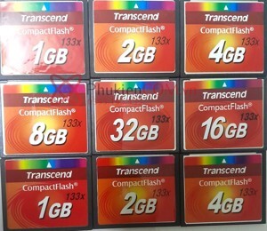 Thẻ nhớ CF Transcend 133X - 2GB