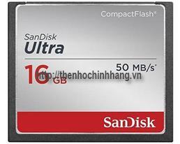 Thẻ Nhớ CompactFlash SanDisk Ultra 16GB 333X