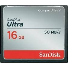 Thẻ Nhớ CompactFlash SanDisk Ultra 16GB 333X