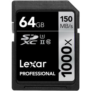 Thẻ nhớ Lexar SDXC 64GB 1000x 150MB/s