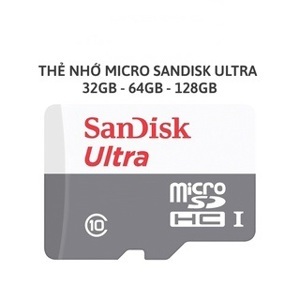 Thẻ nhớ Micro SD Sandisk 64Gb Class10