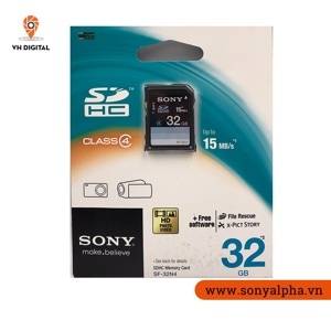 Thẻ nhớ Micro SD Sony 32Gb Class 4