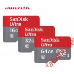 Thẻ nhớ MicroSD Sandisk Ultra 10-16Gb