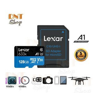 Thẻ Nhớ MicroSDXC Lexar 128GB 633x 95MB/s