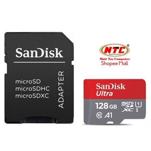 Thẻ nhớ MicroSDXC Sandisk Ultra - 128 GB, 100 MB/s