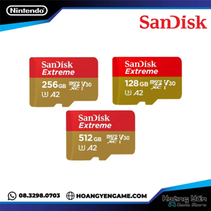 Thẻ nhớ Sandisk microSDXC A2 160/90 MB/s 128GB  Extreme