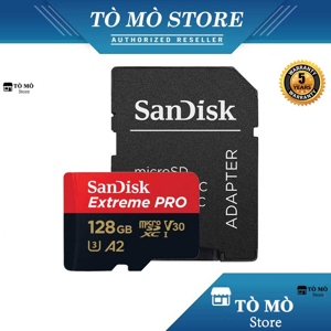 Thẻ nhớ Sandisk microSDXC A2 170/90 MB/s 128GB  Extreme Pro