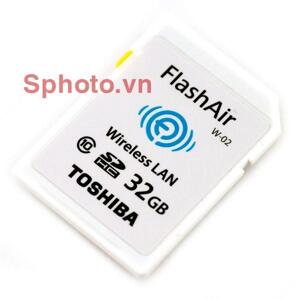 Thẻ nhớ SD Wifi Toshiba 32GB Class10 FlashAir