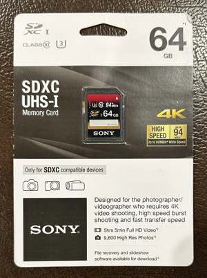 Thẻ nhớ SDHC 64GB SF - 64UX2 (SF-64UX2)