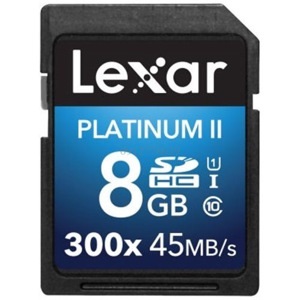 Thẻ nhớ SDHC Lexar Platinum II 8GB 300x UHS-I/U1 45MB/s