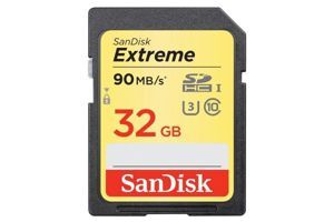 Thẻ nhớ SDHC SanDisk Extreme 32GB 90MB/s