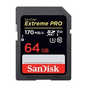 Thẻ nhớ SDXC SanDisk Extreme Pro 64GB Class 10 UHS-I