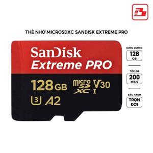 Thẻ nhớ SDXC SanDisk Extreme PRO UHS-I/U3 128GB (SDSDXPA-128G-G46)