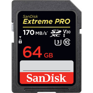 Thẻ nhớ SDXC SanDisk Extreme Pro 64GB Class 10 UHS-I