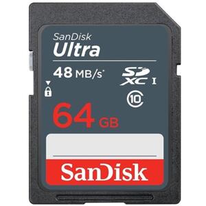 Thẻ nhớ SDXC Sandisk Ultra - 64 GB , 48 MB/s