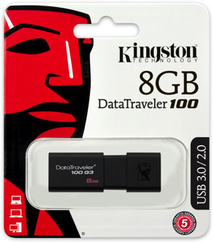 USB Kingston DT100G3 - 8GB