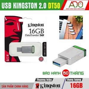 Thẻ nhớ USB Kingston DT50 16GB