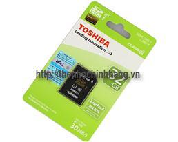 Thẻ Thẻ Nhớ Toshiba SD UHS-1 32GB Class 10 - R:30MB/S, W:30MB/S